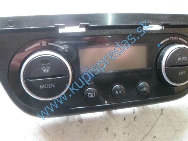 panel na ovládanie kúrenia na suzuki swift, 39510-62J40